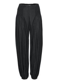 Stoffhose Pulz Jeans "Casual Hose PZJILL", Damen, Gr. XL, N-Gr, schwarz (schwarz denim), Obermaterial: 100% Baumwolle CO., Hosen Stoffhose
