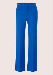Madeleine Mode B&uuml;gelfaltenhose MADELEINE "Palazzohose Ausgestellte B&uuml;gelfalten-Hose", Damen, Gr. 36, N-Gr, blau (royalblau), Obermaterial: 92% Polyester PES. 8% Elasthan EL., Modern, normal, Hosen B&uuml;gelfaltenhose, Ausgestellte Beinform