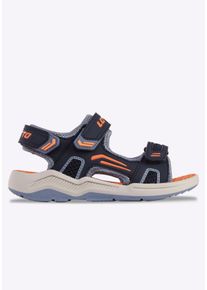 Sandale Lotto, M&auml;dchen, Gr. 32, blau (navy, midblau), Synthetik, Schuhe Sandale