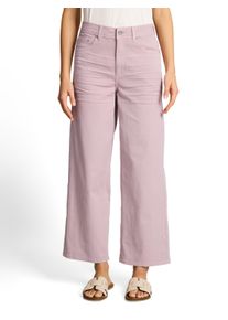 7/8-Jeans Tom Tailor "NELMA", Damen, Gr. 33, L&auml;nge 28, rosa (light elderberry), Denim/Jeans, Obermaterial: 98% Baumwolle, 2% Elasthan. Futter: 65% Baumwolle, 35% Polyester, unifarben, normal 7/8-L&auml;nge, Jeans 7/8-Jeans, im Culotte-Stil und mit Stretch