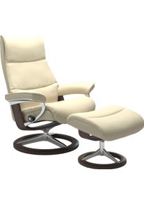 Relaxsessel stressless "View", beige (vanilla paloma), B:78cm H:108cm T:78cm, Leder BATICK: BATICK ist ein leicht korrigiertes, durchgef&auml;rbtes und genarbtes M&ouml;belleder, bei dem die meisten Unebenheiten und Spuren in der Regel entfernt wurden.;Leder PALOMA: PALOMA ist ein durchgef&auml;rbtes Semianilin-M&ouml;belleder mit nat&uuml;rlicher Narbung.;ROHLEDER Stoff Q2 FARON: Ein fester zuverl&auml;ssiger Boucl&eacute; mit einem