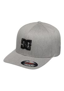 Flex Cap DC Shoes "Capstar", Herren, Gr. S, grau (castlerock), Baumwolle, Caps Flex Cap