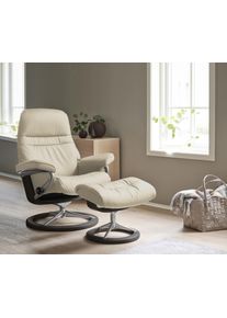Relaxsessel stressless "Sunrise", beige (cream batick), B:79cm H:103cm T:73cm, Leder BATICK: BATICK ist ein leicht korrigiertes, durchgef&auml;rbtes und genarbtes M&ouml;belleder, bei dem die meisten Unebenheiten und Spuren in der Regel entfernt wurden.;Leder PALOMA: PALOMA ist ein durchgef&auml;rbtes Semianilin-M&ouml;belleder mit nat&uuml;rlicher Narbung.;ROHLEDER Stoff Q2 FARON: Ein fester zuverl&auml;ssiger Boucl&eacute; mit eine