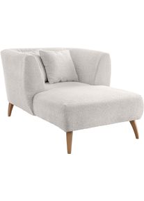 Relaxsessel Home Affaire "Lazio modern und bequem, schmale Armlehnen, tolle Detailverarbeitung", wei&szlig;, B:108cm H:84cm T:155cm, 100% Polyester, Sessel, Relaxsessel