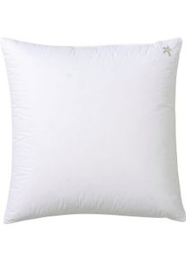 Centa Star Federkissen CENTA-STAR "Kopfkissen Classik fest", wei&szlig;, B:80cm L:80cm, Bezug: 100% Baumwolle. F&uuml;llung: 85% Federn, 15% Daunen, Kopfkissen, Federkissen
