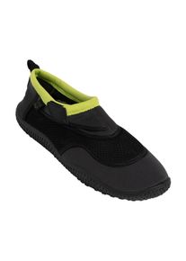 Badeschuh arena "arena WATERSHOES", Gr. 44, grau (schwarz_grau, li), Obermaterial: 60% Polyester, 38% Gummi, 2% Nylon, Schuhe Badeschuh, Topseller