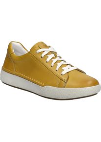Sneaker Josef Seibel "Claire 01, mango", Damen, Gr. 37, orange (mango), Obermaterial: 100% Rindsleder Leather cow., Schuhe Sneaker