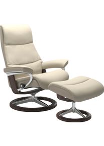 Relaxsessel stressless "View", beige (cream batick), B:78cm H:108cm T:78cm, Leder BATICK: BATICK ist ein leicht korrigiertes, durchgef&auml;rbtes und genarbtes M&ouml;belleder, bei dem die meisten Unebenheiten und Spuren in der Regel entfernt wurden.;Leder PALOMA: PALOMA ist ein durchgef&auml;rbtes Semianilin-M&ouml;belleder mit nat&uuml;rlicher Narbung.;ROHLEDER Stoff Q2 FARON: Ein fester zuverl&auml;ssiger Boucl&eacute; mit einem s