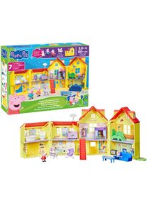Puppenhaus Hasbro "Peppa Pig - Peppas gro&szlig;es Haus", bunt, Puppenh&auml;user, KinderB:80cm, Kunststoff, Puppenhaus, B:80cm