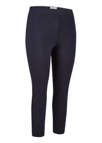 Jerseyhose KjBRAND "Jenny", Damen, Gr. 27, K-Gr, marine, Jersey, Obermaterial: 68% Viskose, 27% Polyamid, 5% Elasthan, figurbetont kn&ouml;chelfrei, Hosen Jerseyhose, mit elastischem Schlupfbund