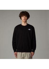 Sweatshirt The North Face "Essential Sweatshirt f&uuml;r Herren", Herren, Gr. M, schwarz (tnf schwarz), Obermaterial: 68% Baumwolle, 32% Polyester, Sweatshirts Sweatshirt, w&auml;rmendes Material, aus Baumwolle und Polyester