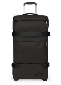 Weichgep&auml;ck-Trolley Eastpak "TRANSIT'R PLUS M Tarp Black2", Damen, Gr. B/H/T: 67cm x 38cm x 30cm 75 l, schwarz, Polyester, unifarben, Koffer Weichgep&auml;ck-Trolley