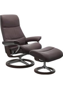 Relaxsessel stressless "View", rot (bordeaux paloma), B:78cm H:108cm T:78cm, Leder BATICK: BATICK ist ein leicht korrigiertes, durchgef&auml;rbtes und genarbtes M&ouml;belleder, bei dem die meisten Unebenheiten und Spuren in der Regel entfernt wurden.;Leder PALOMA: PALOMA ist ein durchgef&auml;rbtes Semianilin-M&ouml;belleder mit nat&uuml;rlicher Narbung.;ROHLEDER Stoff Q2 FARON: Ein fester zuverl&auml;ssiger Boucl&eacute; mit einem 