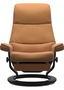Relaxsessel stressless "View", new caramel batick, B:79cm H:109cm T:77cm, Leder BATICK: BATICK ist ein leicht korrigiertes, durchgef&auml;rbtes und genarbtes M&ouml;belleder, bei dem die meisten Unebenheiten und Spuren in der Regel entfernt wurden.;Leder PALOMA: PALOMA ist ein durchgef&auml;rbtes Semianilin-M&ouml;belleder mit nat&uuml;rlicher Narbung.;ROHLEDER Stoff Q2 FARON: Ein fester zuverl&auml;ssiger Boucl&eacute; mit einem str