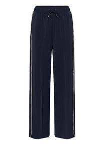 Stoffhose Saint Tropez "Casual Hose SueSZ", Damen, Gr. XS, N-Gr, blau (night sky), Obermaterial: 100% Polyester PES., Hosen Stoffhose