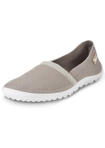 Barfu&szlig;schuh Leguano "FLAIR", Damen, Gr. 38, beige (sand), Textil, Schuhe Barfu&szlig;schuh, Ballerina, Slipper, Bequemschuh, der das taktile Empfinden verst&auml;rkt