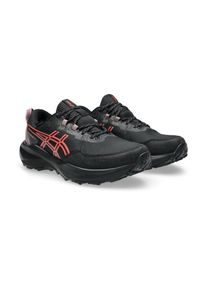 Trailrunningschuh asics "GEL-VENTURE 11 WP", Damen, Gr. 41,5, schwarz, watermelon, Synthetik, Schuhe Trailrunningschuh, wasserdicht