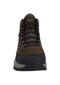 Wanderschuh Hi-Tec "Hi-Tec Stiefel Bandera Expedition Wp", Herren, Gr. 40, Normalschaft, eiffelturm, vintage, khaki, aprikosenorange, Obermaterial: 60% Rindswildleder/30% Kunstfell/10% Synthetik Futter: 100% Textil Innensohle: 90% EVA/10% Textil Laufsohle: 100% Synthetik, Schuhe Wanderschuh