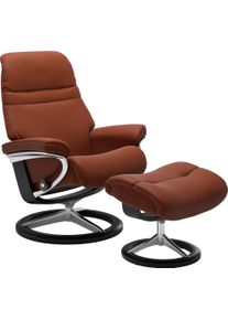 Relaxsessel stressless "Sunrise", braun (copper paloma), B:83cm H:105cm T:74cm, Leder BATICK: BATICK ist ein leicht korrigiertes, durchgef&auml;rbtes und genarbtes M&ouml;belleder, bei dem die meisten Unebenheiten und Spuren in der Regel entfernt wurden.;Leder PALOMA: PALOMA ist ein durchgef&auml;rbtes Semianilin-M&ouml;belleder mit nat&uuml;rlicher Narbung.;ROHLEDER Stoff Q2 FARON: Ein fester zuverl&auml;ssiger Boucl&eacute; mit ein