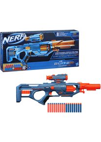 Blaster Hasbro "Nerf Elite 2.0 Eaglepoint RD-8", blau (blau, orange), Spielzeugwaffen, Kinder, Blaster
