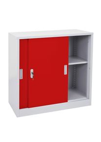 MCW AKTENSCHRANK Rot