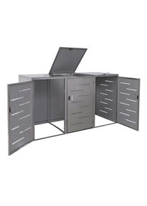 MCW 3ER-/6ER-M&Uuml;LLTONNENVERKLEIDUNG Silber
