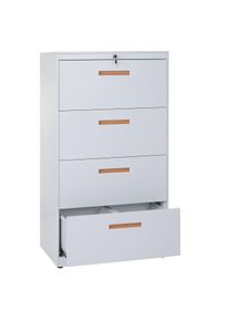 MCW H&Auml;NGEREGISTERSCHRANK Wei&szlig;