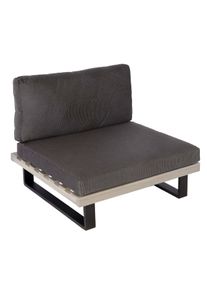 MCW LOUNGE-SESSEL Schwarz, Grau, Grau