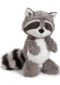 Kuscheltier Nici "Selection, Waschb&auml;r Rod, 25 cm", grau (grau, wei&szlig;), Pl&uuml;schfiguren, KinderB:14cm H:25cm T:18cm, Polyester, Kuscheltier, B:14cm H:25cm T:18cm