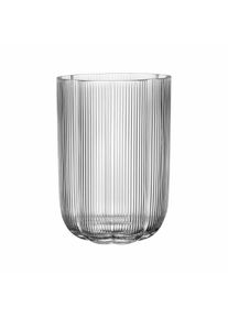 Villeroy & Boch Dekovase VILLEROY & BOCH "Vase Fleur 22,5 cm transparent", bunt (transparent), Vasen, Dekovase