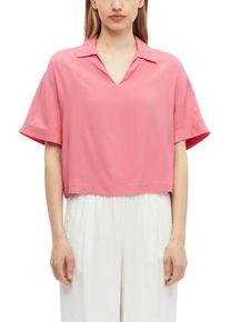 Druckbluse s.Oliver, Damen, Gr. 36, marsala pink, Web, Obermaterial: 100% Viskose, gemustert, l&auml;ssig geschnitten h&uuml;ftlang, V-Ausschnitt, abgesteppte Kante, Blusen Druckbluse, Sommerbluse mit Allover-Print