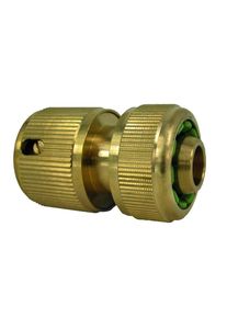Boni-Shop&reg; Puutarhaletkun pikaliitin, letkuliitin 3/4, messinkiliitin 3/4