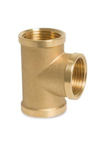 Messinki T-kappale 3/8", Paineilma T-kappale, Messinkiliitin