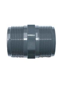 Cepex PVC-U tuplanippa 2 tuumaa, kierreliitin