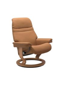Relaxsessel stressless "Sunrise", braun (taupe paloma), B:79cm H:103cm T:73cm, Leder BATICK: BATICK ist ein leicht korrigiertes, durchgef&auml;rbtes und genarbtes M&ouml;belleder, bei dem die meisten Unebenheiten und Spuren in der Regel entfernt wurden.;Leder PALOMA: PALOMA ist ein durchgef&auml;rbtes Semianilin-M&ouml;belleder mit nat&uuml;rlicher Narbung.;ROHLEDER Stoff Q2 FARON: Ein fester zuverl&auml;ssiger Boucl&eacute; mit eine