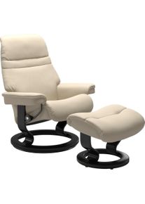 Relaxsessel stressless "Sunrise", beige (cream batick), B:75cm H:100cm T:73cm, Leder BATICK: BATICK ist ein leicht korrigiertes, durchgef&auml;rbtes und genarbtes M&ouml;belleder, bei dem die meisten Unebenheiten und Spuren in der Regel entfernt wurden.;Leder PALOMA: PALOMA ist ein durchgef&auml;rbtes Semianilin-M&ouml;belleder mit nat&uuml;rlicher Narbung.;ROHLEDER Stoff Q2 FARON: Ein fester zuverl&auml;ssiger Boucl&eacute; mit eine