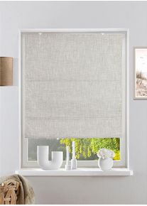 Rollo OTTO HOME "RIOLA", beige (braun), B:50cm H:210cm, Polyester, Rollos, Rollo, Faltrollo in trendiger Leinenoptik, Lichtschutz, NEUHEIT