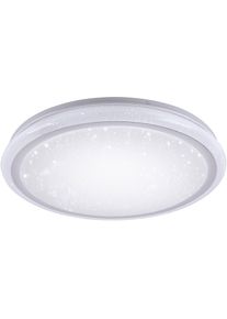 JUST LIGHT LED Deckenleuchte "LUISA", wei&szlig;, 2, H: 8cm, 1 Stk., Leuchten, LED Deckenlampe, LED Deckenleuchte