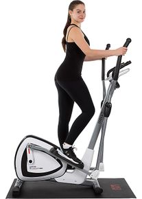Crosstrainer-Ergometer "CT 1000 (mit/ohne Unterlegmatte)" Gr. 2, wei&szlig;, Motive Fitness by U.N.O., Crosstrainer, mit Unterlegmatte, Crosstrainer-Ergometer, 120 kg max. Benutzergewicht, 24 Widerstandsstufen, B:62cm H:146cm L:119cm