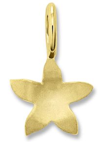Kettenanh&auml;nger ONE ELEMENT "Blume Anh&auml;nger aus 333 Gelbgold", gold, Schmuckanh&auml;nger, Damen, Gelbgold 333, Kettenanh&auml;nger