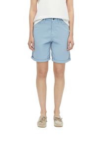 Bermudas s.Oliver, Damen, Gr. 46, N-Gr, coastal blau, Denim/Jeans, Obermaterial: 98% Baumwolle, 2% Elasthan, unifarben, normal knielang, Hosen Bermudas, Jeans-Sommershorts mit Stretch
