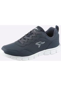 Sneaker Kangaroos, Damen, Gr. 42, dunkelblau, Lederimitat, Schuhe Sneaker