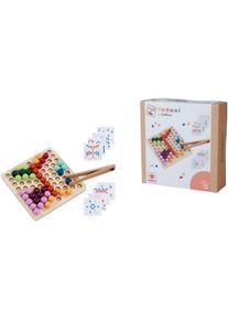 Steckspielzeug Eichhorn "Montessori Sortierperlen", bunt, Steckspielzeug, Baby, Holz, Steckspielzeug