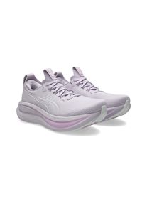 Laufschuh asics "GEL-NIMBUS 28", Damen, Gr. 43,5, dahlia, wei&szlig;, Synthetik, Schuhe Laufschuh, f&uuml;r Erwachsene, mit leicht profiliertem Laufsohlenprofil