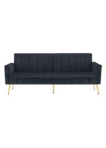 SCHLAFSOFA Dunkelgrau 183/76/75 cm