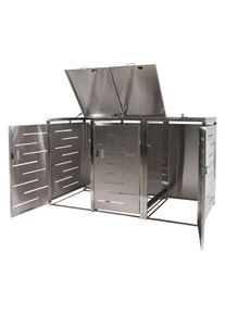 MCW 3ER-M&Uuml;LLTONNENVERKLEIDUNG Silber