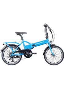Z&uuml;ndapp E-Bike Z&Uuml;NDAPP "Z101" Gr. 37, blau, Elektrofahrr&auml;der, 37cm, 20 Zoll (50,80cm), E-Bike, Pedelec, Elektrofahrrad f&uuml;r Damen u. Herren