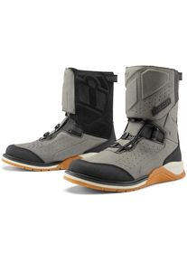 Icon Alcan, boots waterproof , color: Grey/Black/White/Brown , size: 7 US