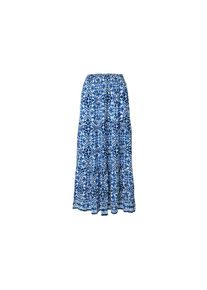 Tchibo - Nyomott mint&aacute;s sz&ouml;v&ouml;tt szoknya - nő - m&eacute;ret S 36/38 - k&eacute;k/mint&aacute;s