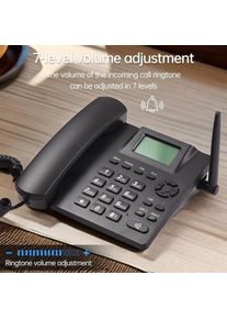 DDK995 Table Phone With Memory Card Integration, Quick Dials, And Call History